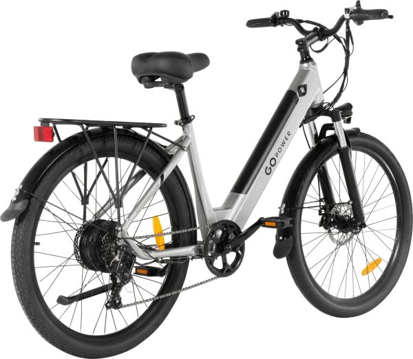 GoPowerBike GoVelo Electric Bike Step-Through Frame 750W 50 Mile Range 20 MPH RFB Discount - Image 3