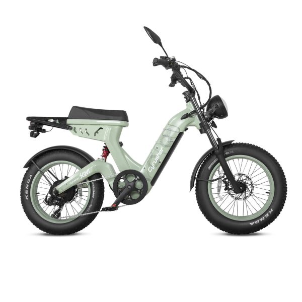Cyrusher Scout Electric Bike Moped Style Step-Through 28 MPH 56 Mile Range 1000W New Online Hot Sale - Image 2